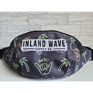 Island Waves Supply Co. "Aloha Spirit" Fanny Pack in Black